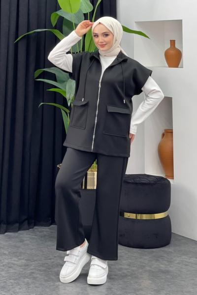 Oscar Pantolonlu Yelekli Takım