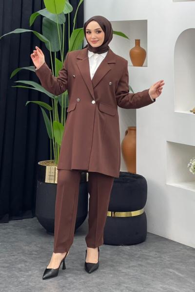 Plaza Ceket Pantolonlu Takım