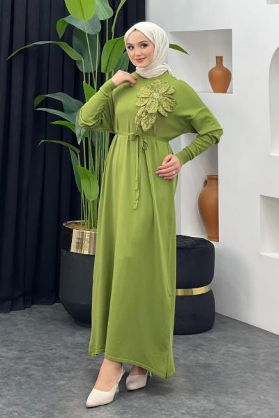 Zambak Merserize Elbise