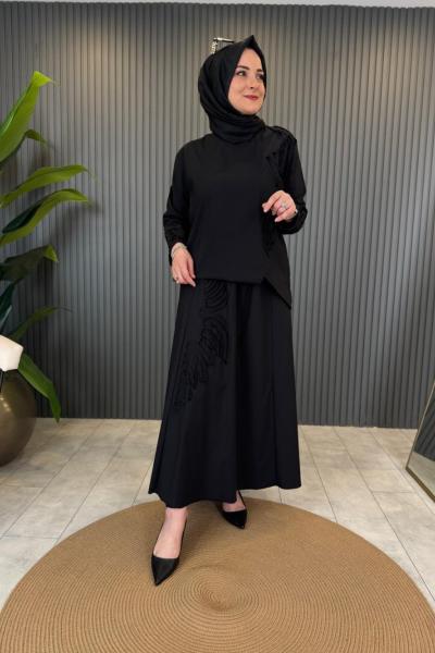 Aplike Detaylı Touch Takım