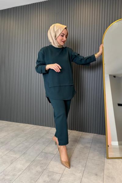 Arkası Çapraz Detaylı Oysho Pantolon Takım