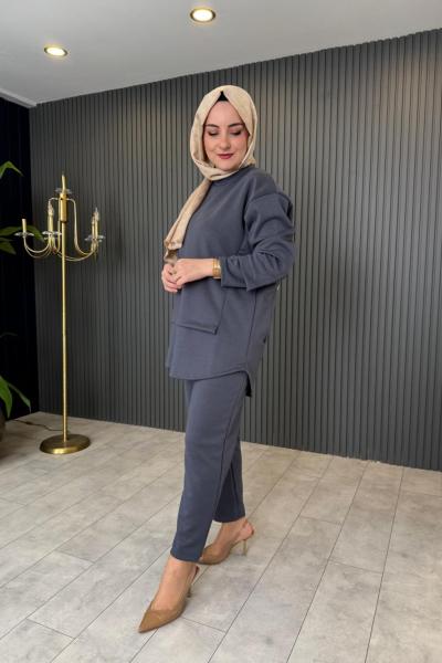 Arkası Çapraz Detaylı Oysho Pantolon Takım