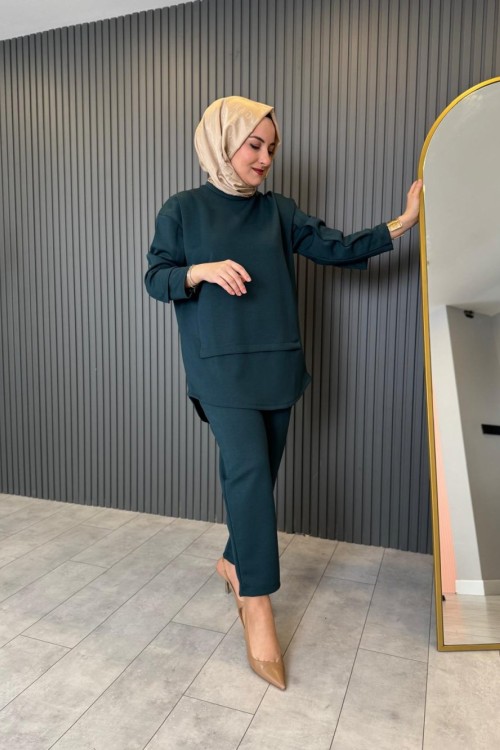 Arkası Çapraz Detaylı Oysho Pantolon Takım