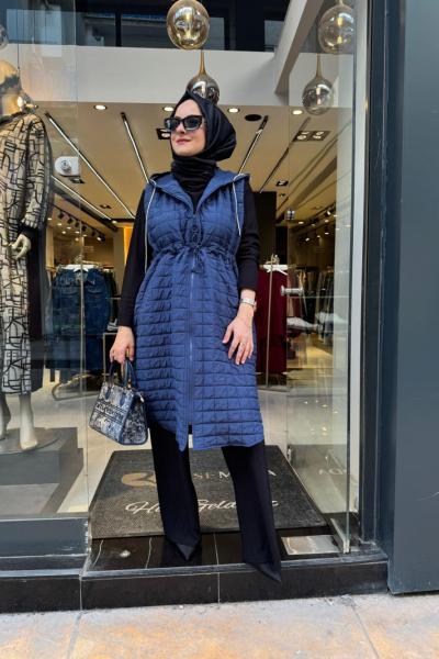 Belden Büzgülü Yelek