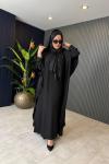 Broş Detaylı Dubai Elbise
