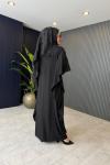 Broş Detaylı Dubai Elbise