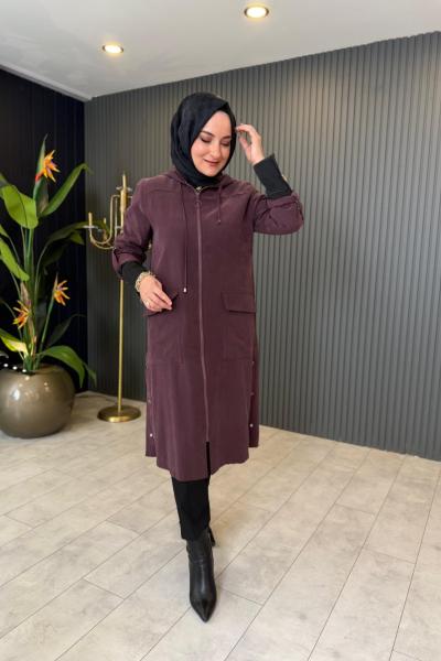 Çıtçıt Detaylı Kupra Kap