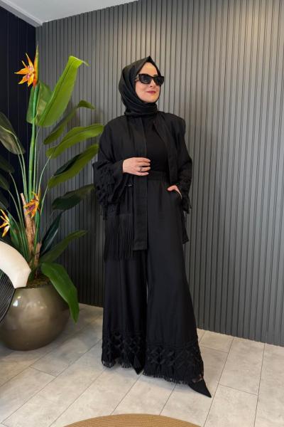 Dantel Detaylı Kupra TAkım