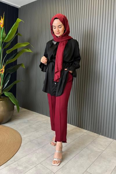 Double Krep Kumaş Pantolon