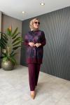 Esra Batik Pantolon Takım