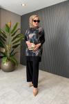 Esra Batik Pantolon Takım