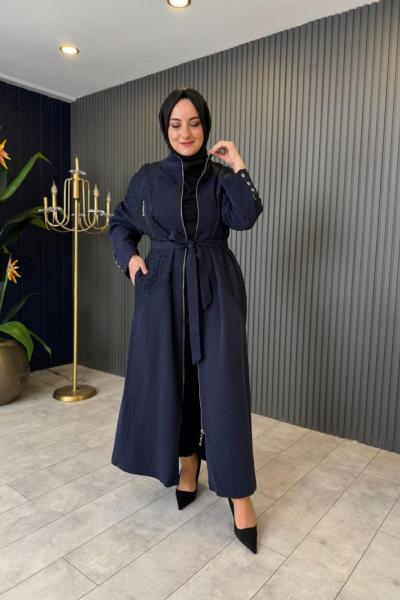 Fermuar Detaylı Tasarım Kap