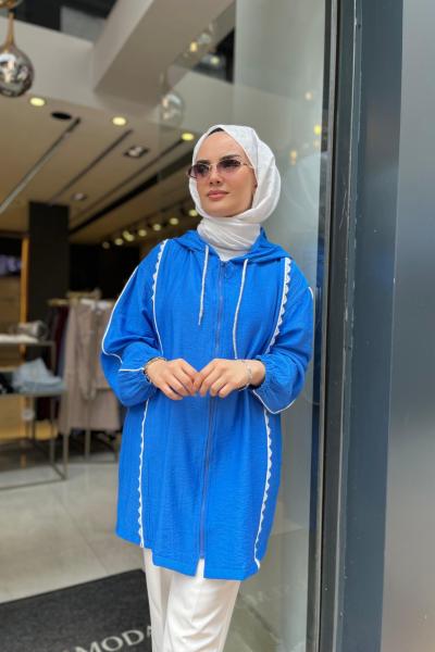 Fermuarlı Ayrobin Kısa Boy Kap