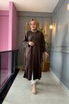 Fermuarlı Oversize Kap