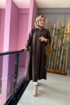 Fermuarlı Oversize Kap