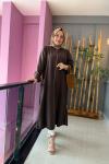 Fermuarlı Oversize Kap
