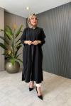 Fermuarlı Oversize Kap