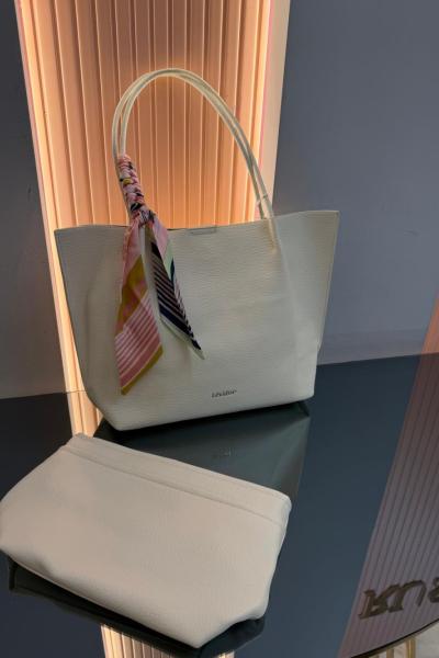 Fular Detaylı Omuz Çantası