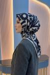 Harf Baskılı Twill İpek Eşarp