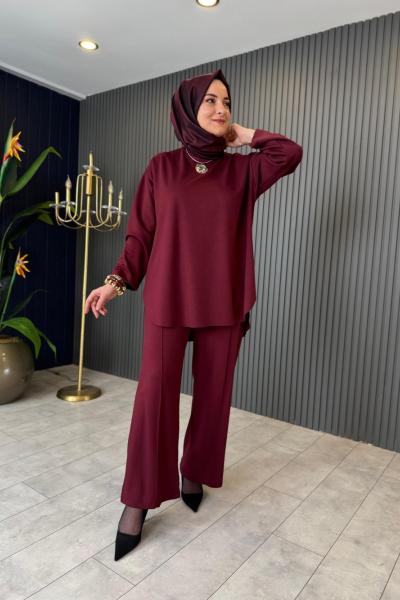 Hüma Rahat Pantolon Takım