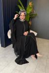 İthal Premium Abaya Elbise Takım