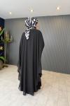 İthal Premium Abaya Elbise Takım