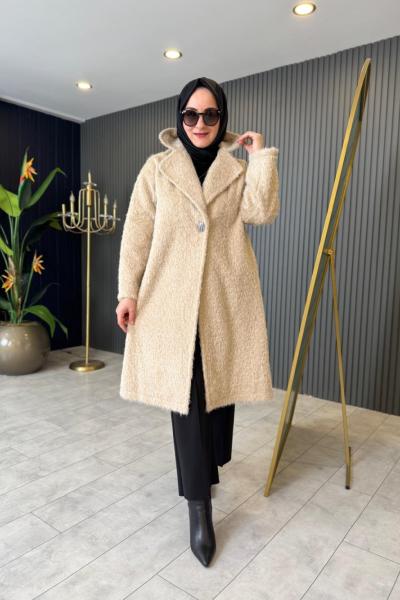 Keçe Oversize Kaban