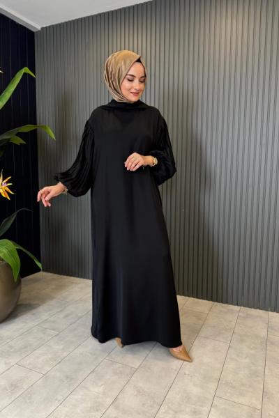 Kolları Dik Lamarca Elbise