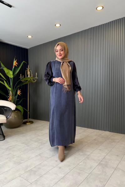 Lamia İpek Kupra Elbise