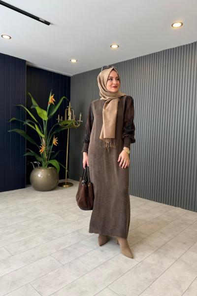 Lamia İpek Kupra Elbise