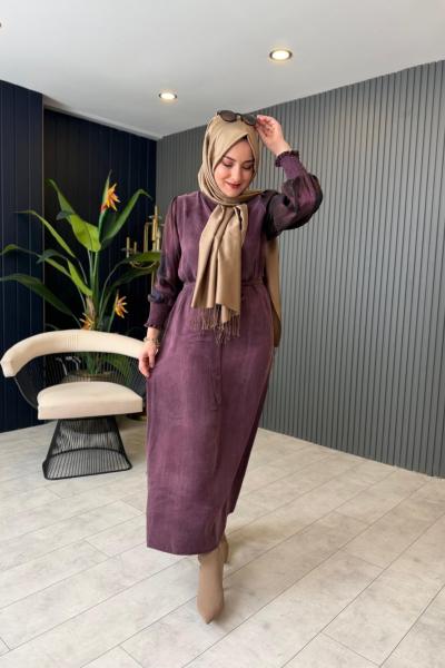 Lamia İpek Kupra Elbise