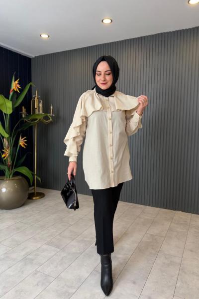 Levidor Volanlı Gömlek