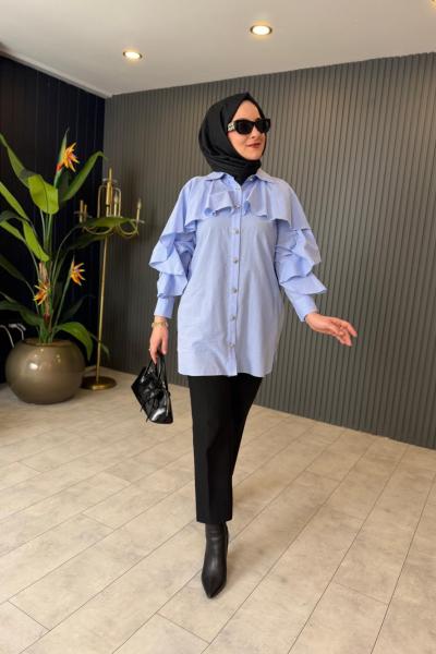 Levidor Volanlı Gömlek