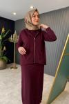 Luna 3lü Etekli Bambu Takım