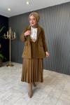 Nubuk Blazer Ceket
