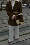 Nubuk Blazer Ceket