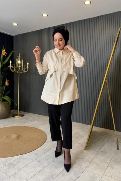 Parıltı Detaylı Gömlek