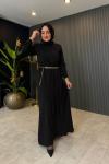 Pilise Detaylı Milano Elbise
