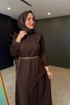 Pilise Detaylı Milano Elbise
