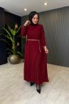 Pilise Detaylı Milano Elbise