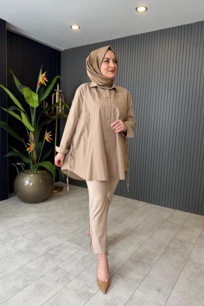 Poplin Tasarım Gömlek