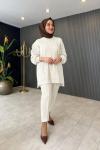 Taş Detaylı Pantolon Takım