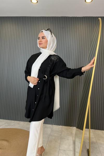 Taş İşlemeli Gömlek