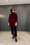 Tek Düğmeli Blazer Ceket