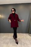 Tek Düğmeli Blazer Ceket