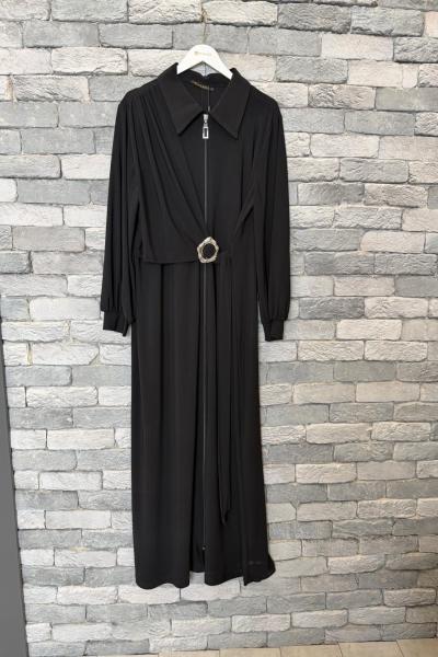 Toka Detaylı Fermuarlı Kap