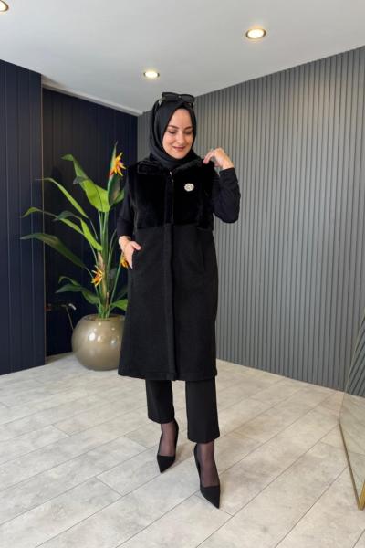 Veronica Keçe Angora Yelek