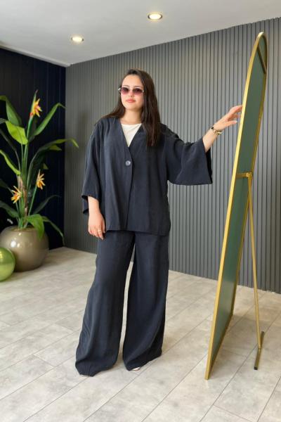 Yarasa Kol Pantolonlu Takım