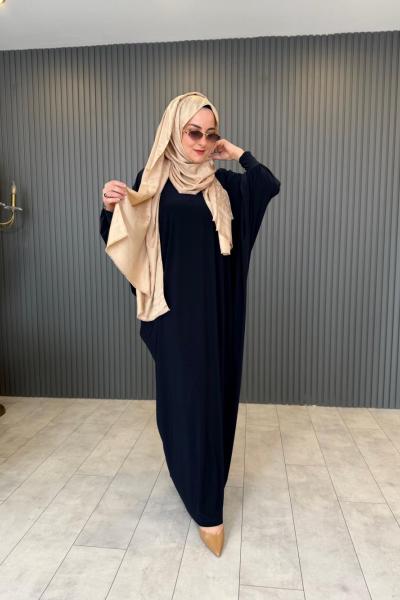 Yarasa Kol Sandy Elbise