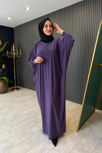 Yarasa Kol Sandy Elbise